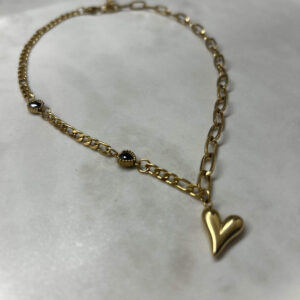Mommys gold heart